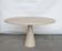 Angelo Mangiarotti M1 dining table Travertine marble 130cm