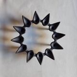Quistgaard cast iron candle holder for Dansk design