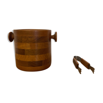 Bucket and accessories Stamp Scandinavian design 1950.
