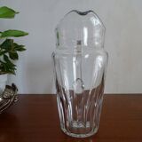 Crystal water broc Baccarat - model cote d'azur - Signed