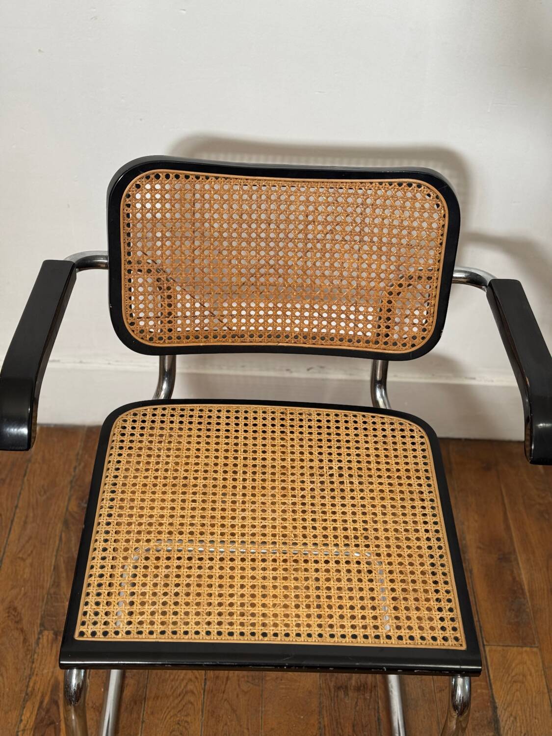 Fauteuil B64 noir Marcel breuer Made in Italy