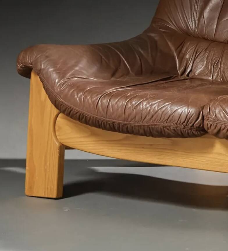 Three-seater sofa by Maison Regain