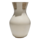 White earthenware vase, richard-ginori, 1940s