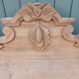 Antique carved wooden shelf