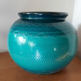 Vase Aldo Londi Bitossi , green color