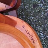 Set of 6 old bistro chairs 2 Thonet and 4 Baumann