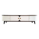 Vintage mid-century modern sideboard with rounded sides, germany 1960s