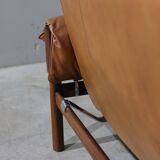 MP13 Sofa in Leather and Rosewood from Percival Lafer, 1970s