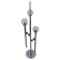 MidCentury Floor Lamp, Gaetano Sciolari, Italy, 1970s