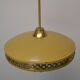1970s Space Age Metal Pendant by LUDIB Bratislava