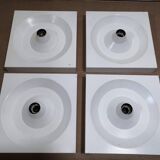 Set of 4 Kaiser Leuchten wall lights