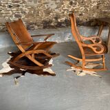 rocking-chair - wood and canning