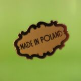 Set of 6 tinted glasses made in Poland vintage