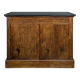 Louis Philippe two-door buffet in flame mahogany.