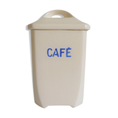 Pot café décor blue porcelaine Bandonviller