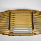 Vintage 1960s "BAMBOO" BASKET