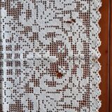 Square placemat, crocheted. Handmade.