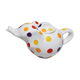 White polka dot Elephant teapot, vintage French