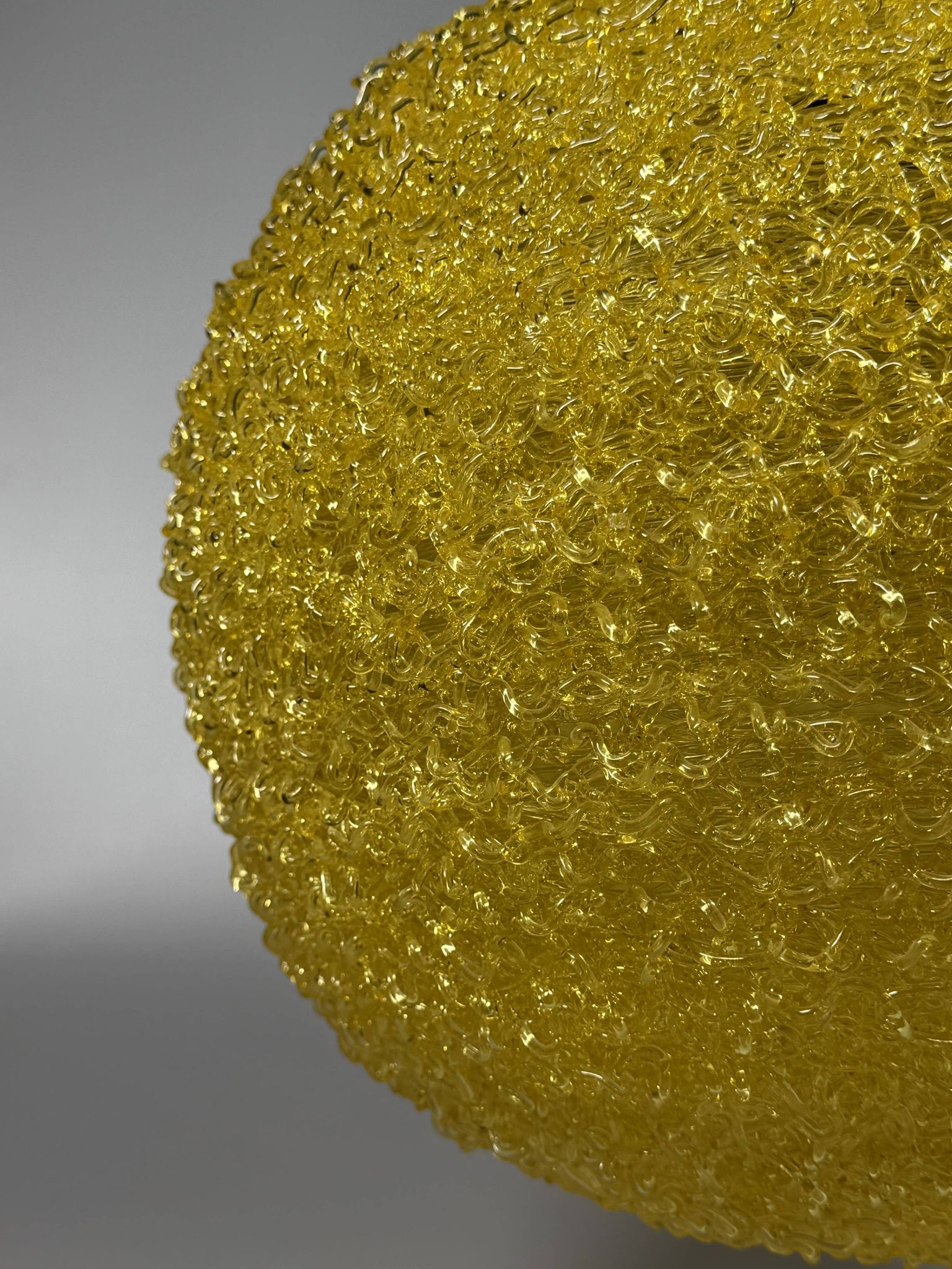 1960s/70s Ceiling Lamp Globe Lamp Acrylic Plastic "Spaghetti" Style