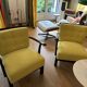 Midcentury armchair pair