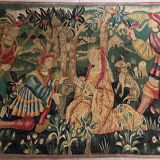 "Falcon Hunting" Wall Hanging Tapestry