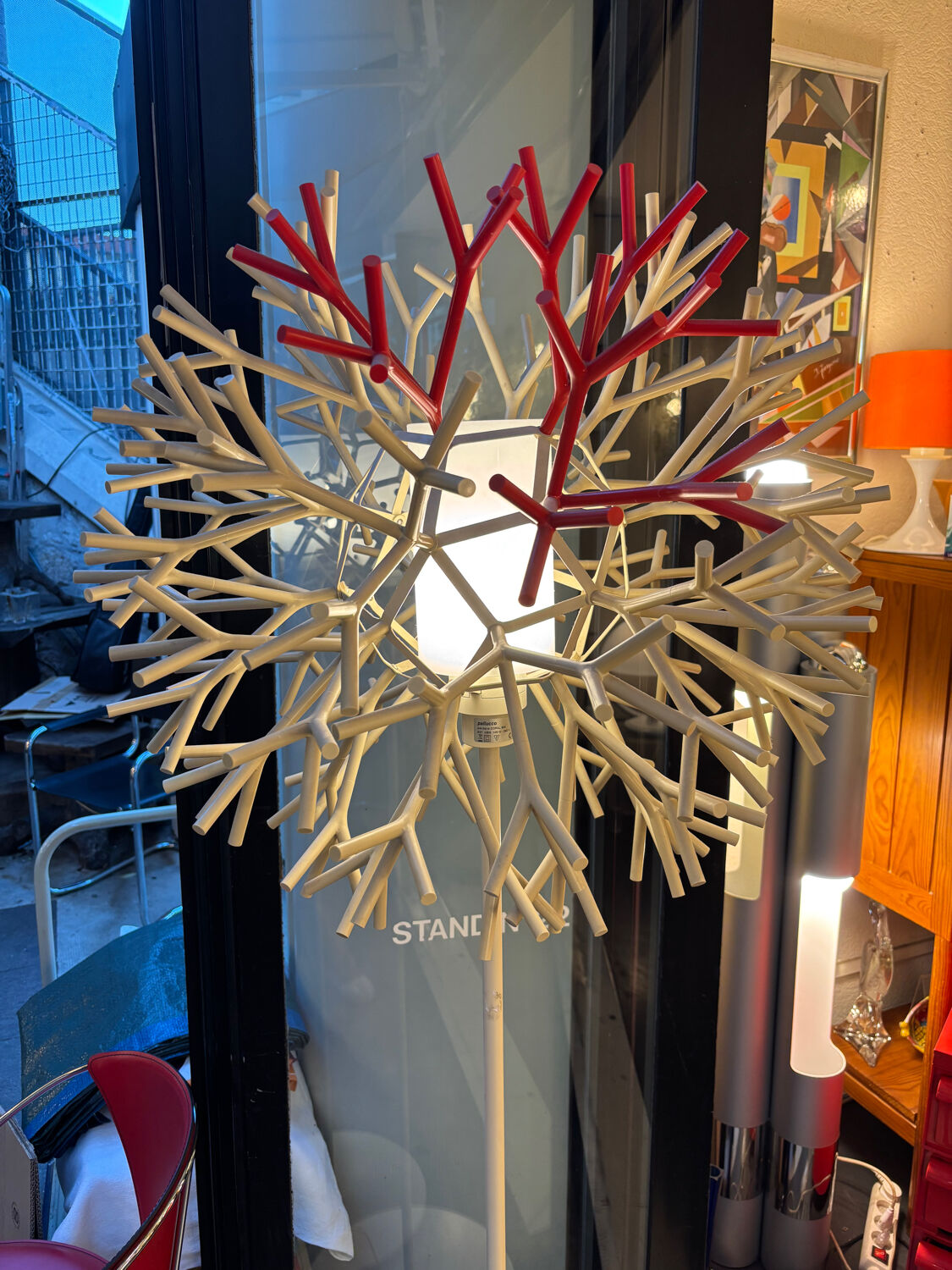 "Coral" floor lamp by Pallucco Italy