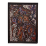 Uljnov, Movement, 1995, Oil on Canvas