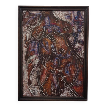 Uljnov, Movement, 1995, Oil on Canvas