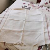 Lot of old linens in Métis lin cotton