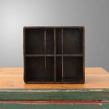 Industrial Wooden Sorting Tray, Belgium 1920s