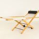 Unique outdoor prototype lounge chair likely B&B Italia, Italy, 1980s