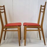 Suite of 5 chairs 1950