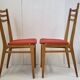 Suite of 5 chairs 1950
