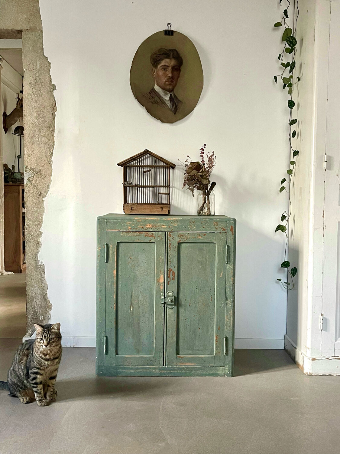 Patinated Parisian buffet