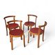 Set of 4 Danish Magnus Olesen Series 8000 Dining Chairs by Thygesen & Soren