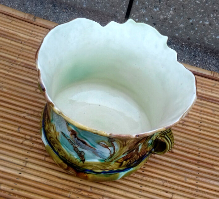 Decor birds dabbling pot cache