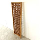 Bamboo room divider or folding screen, 1970s