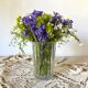 Vintage glass vase