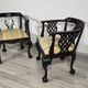 Chippendale style chairs