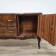 Chippendale walnut burl vanity, 1940