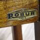Art Deco chairs, French made by Robur, set of 2