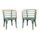 Rare ensemble de deux fauteuils Bauhaus B 246 de Josef Frank pour Thonet, années 1930