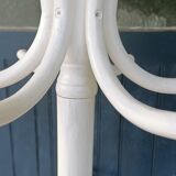 White parrot coat rack