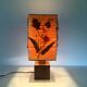 Vintage lamp in solid wood 70s