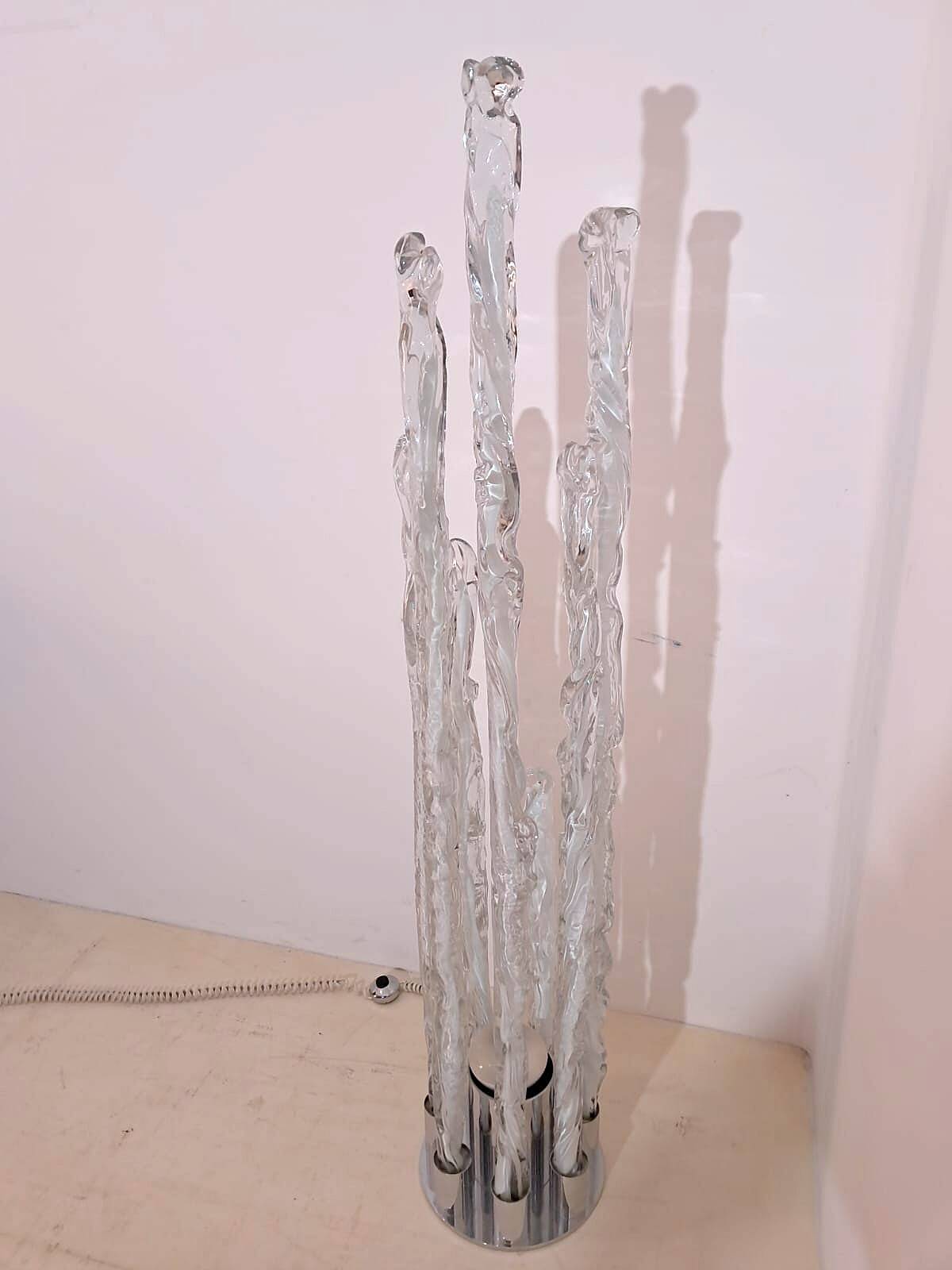 Floor lamp Excalibur Design by Ettore Fantasia and Gino Poli