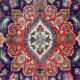 Tapis persan vintage en laine- 185x130cm