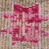 3x11 shades of pink vintage runner rug, 94x346cm