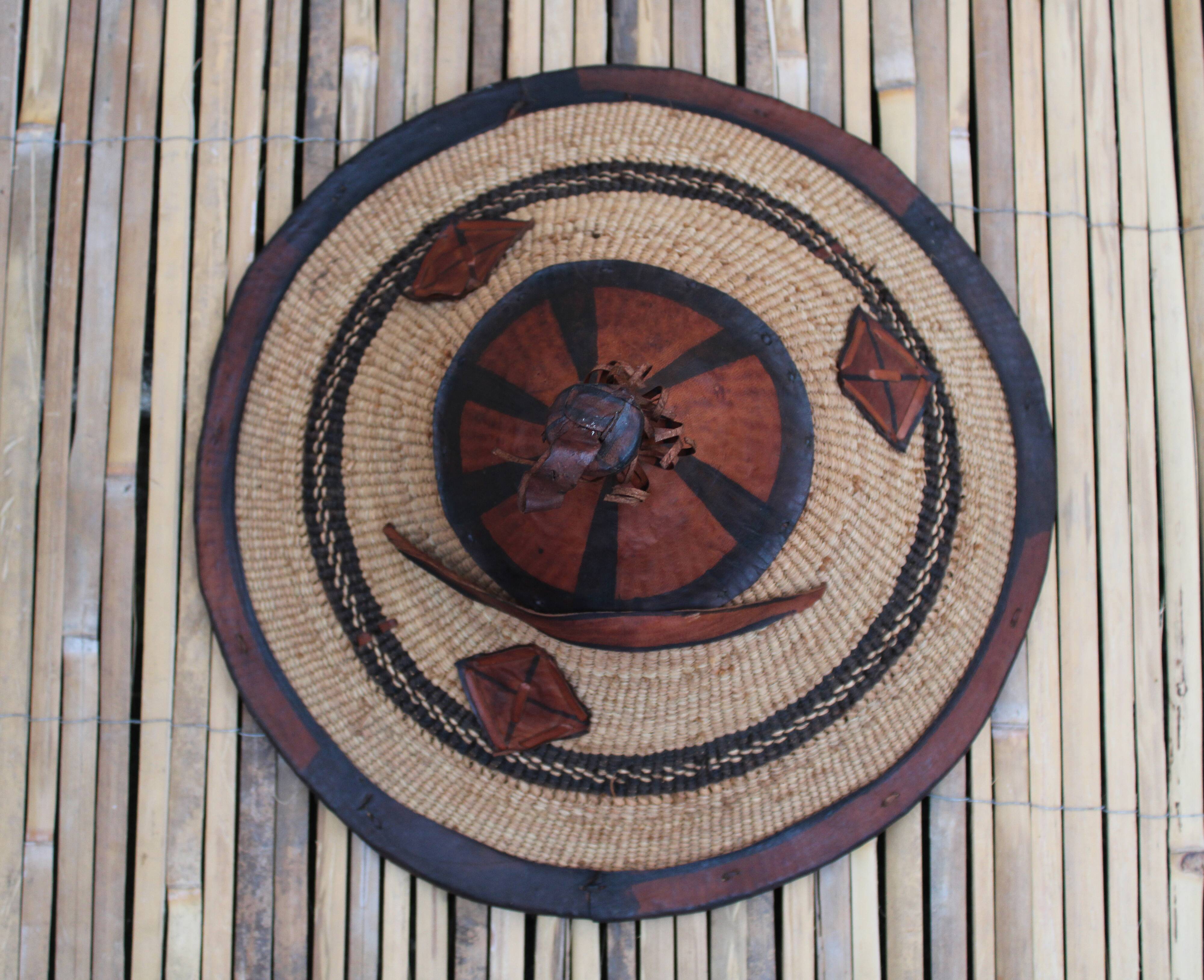 Straw dogon hat