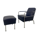 Fauteuil et repose pied cinéma édition lammhults 1997 gullina allard