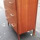 Commode vintage bois exotique